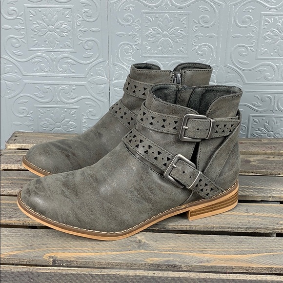 Rocket Dog Shoes - Rocket Dog Booties - Gray - Size 7